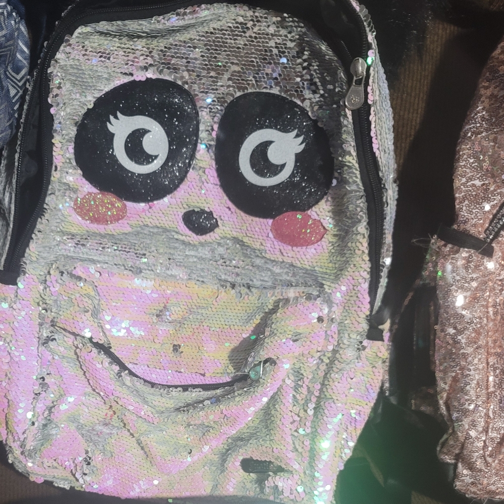 justice Backpack with lunch bag